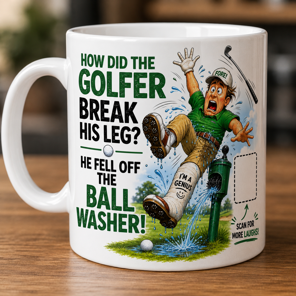Break a Leg mug